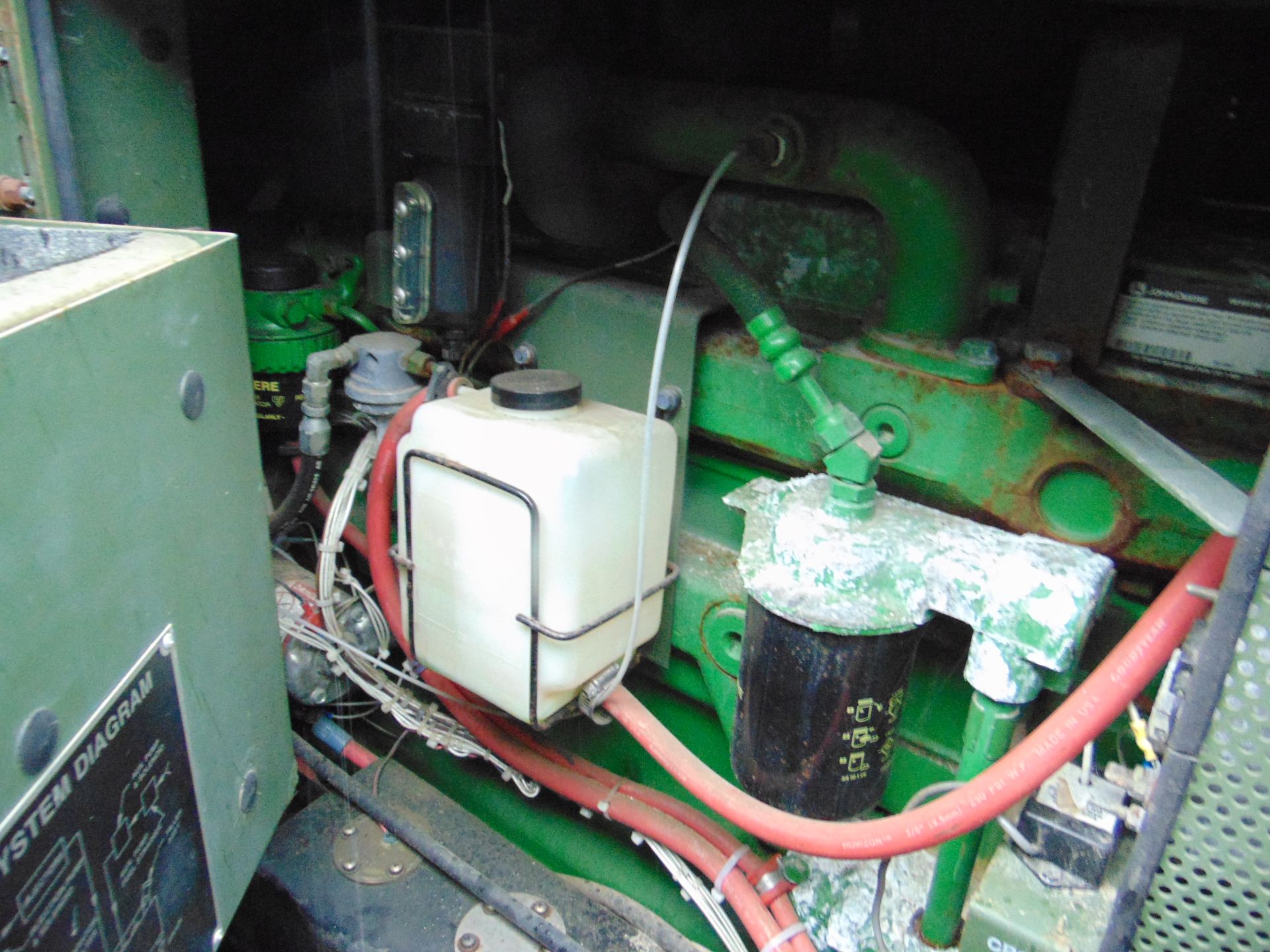 MEP-806B John Deere Diesel Powered 3 phase 75KVA 60KW-50/60HZ Generator - Image 7 of 9