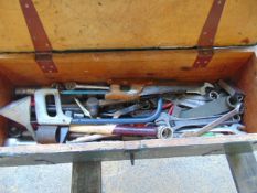 Heavy Equipment VM Tool Kit in Wooden Chest