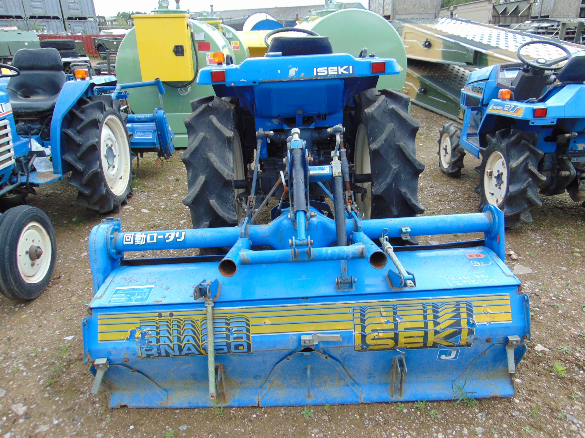 Iseki Landhope 237 4WD Compact Tractor c/w Rotovator ONLY 899 HOURS! - Image 4 of 11