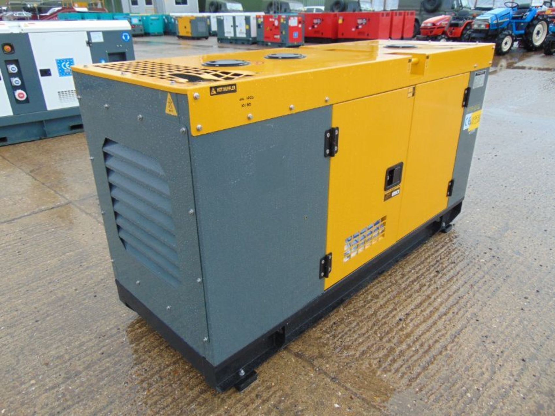 2022 UNISSUED 60 KVA 3 Phase Silent Diesel Generator Set - Image 2 of 16