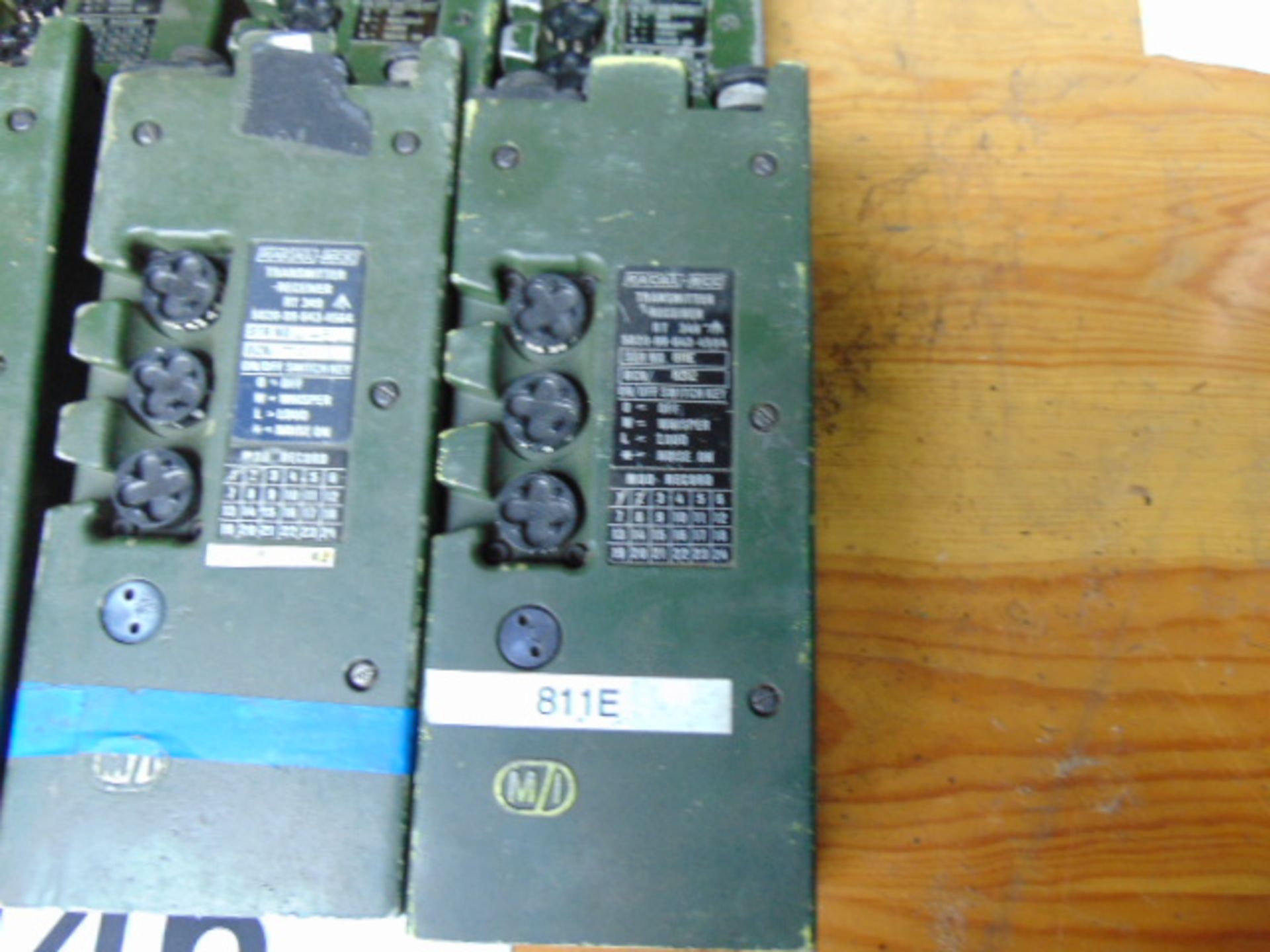 6 x Clansman RT 349 Transmitter Receivers - Bild 2 aus 4