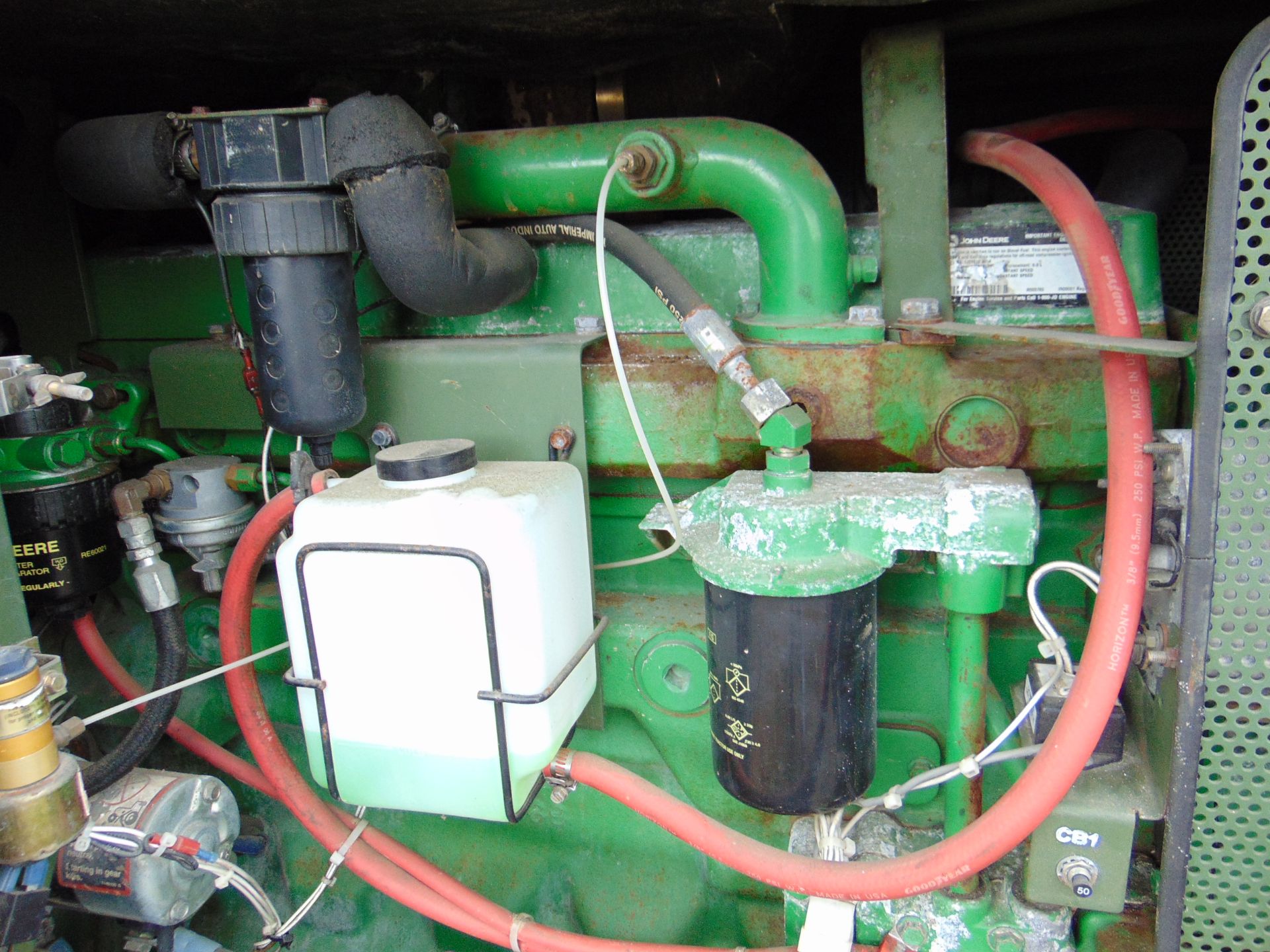 MEP-806B John Deere Diesel Powered 3 phase 75KVA 60KW-50/60HZ Generator - Image 9 of 10