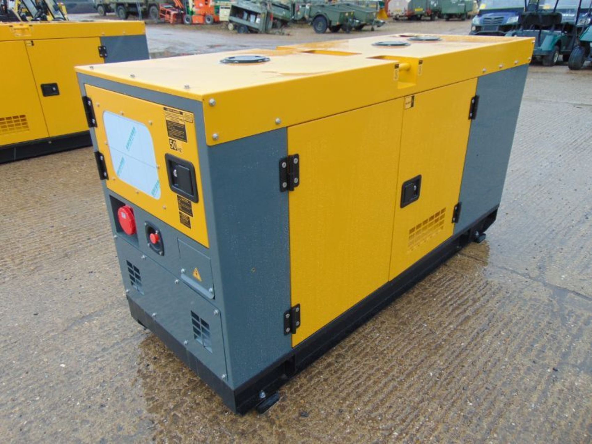 2022 UNISSUED 60 KVA 3 Phase Silent Diesel Generator Set - Image 5 of 16