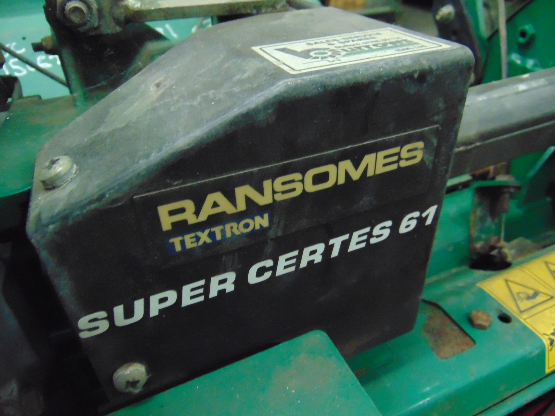 Ransomes Super Certs 61 Self Propelled Petrol Cylinder Mower with collector box From Council - Image 5 of 9