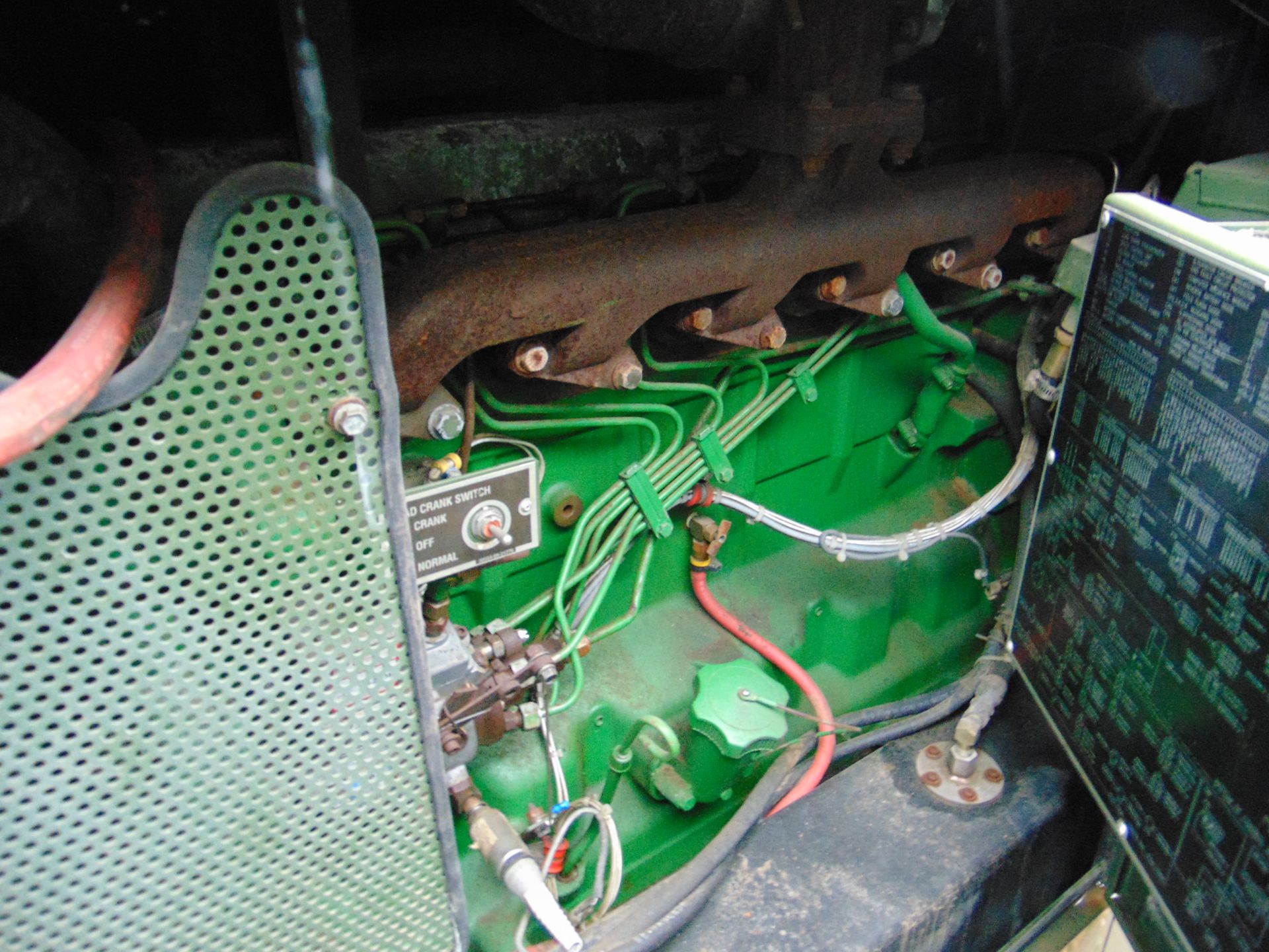 MEP-806B John Deere Diesel Powered 3 phase 75KVA 60KW-50/60HZ Generator - Image 6 of 9