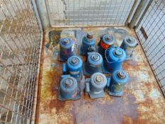 QTY 10 x Weber 10 & 12 Ton Hydraulic Bottle Jacks