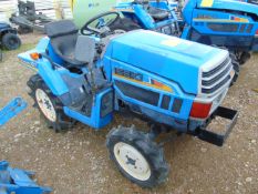 Iseki Landhope 127 4WD Compact Tractor c/w Rotovator ONLY 591 HOURS!