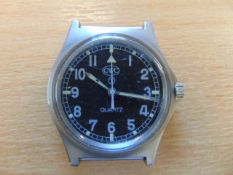 Rare CWC 0552 Royal Navy issue Service Watch Nato Marks, Date 1988, New Battery and Strap