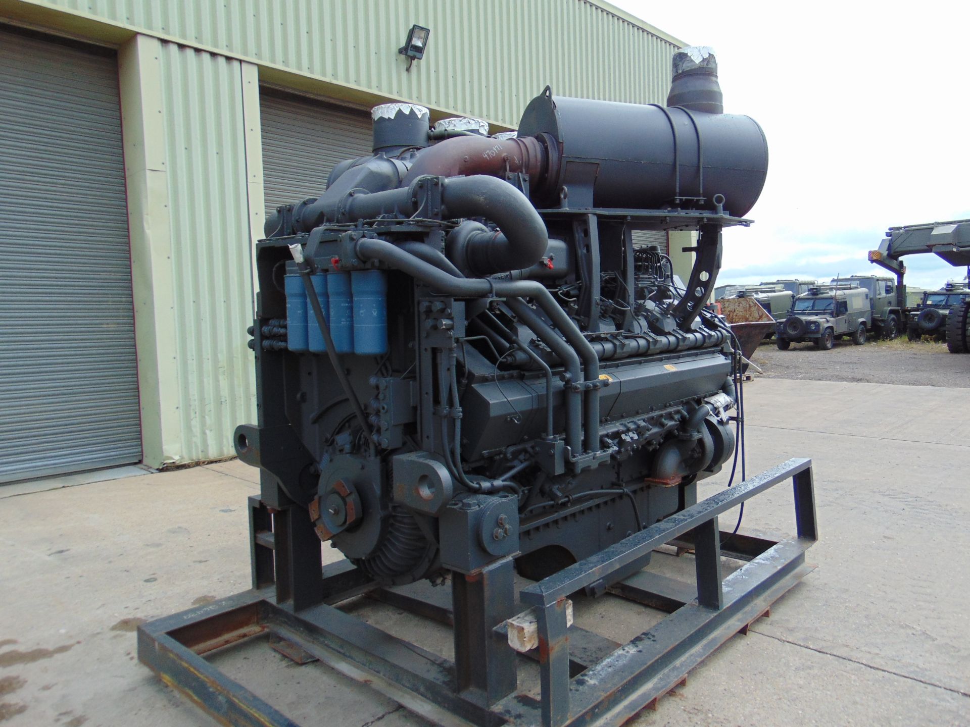 Factory Reconditioned Komatsu SA12V170E-2 V12 Turbo Diesel Engine Suits Komatsu D575A Bulldozer - Image 3 of 29