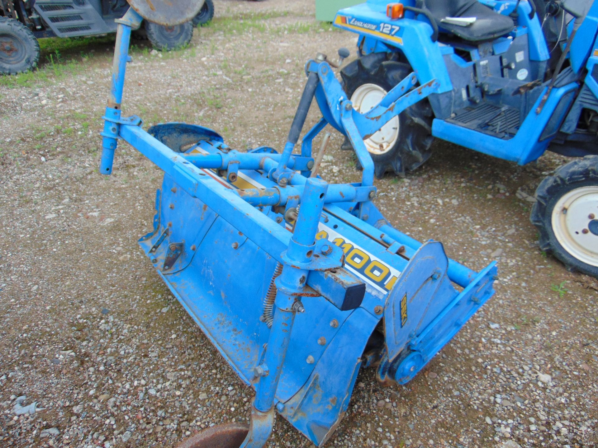 Iseki Landhope 127 4WD Compact Tractor c/w Rotovator ONLY 591 HOURS! - Image 10 of 13