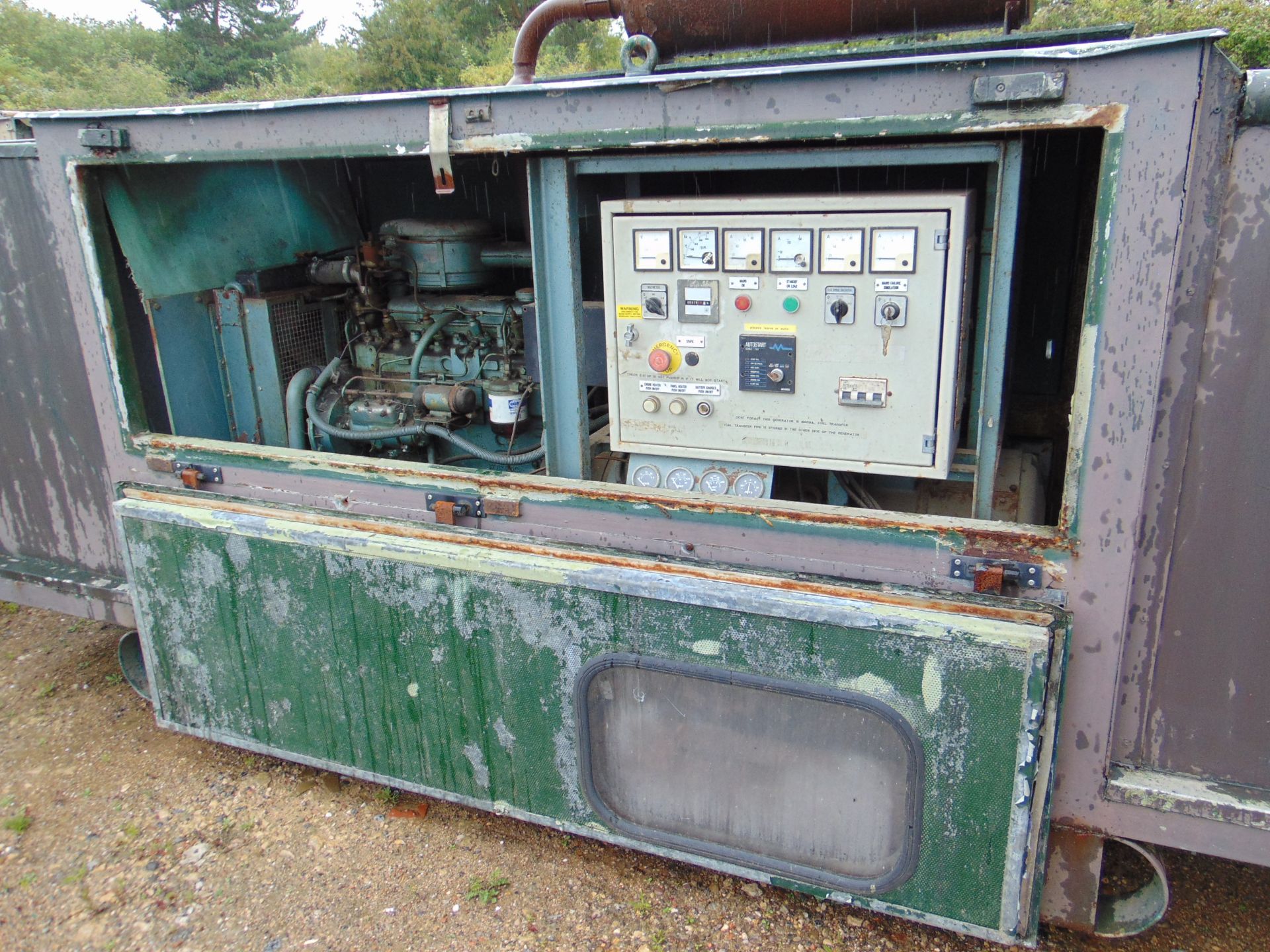 Newage Stamford Perkins Diesel Powered 3 phase 35KVA Generator - Image 2 of 11