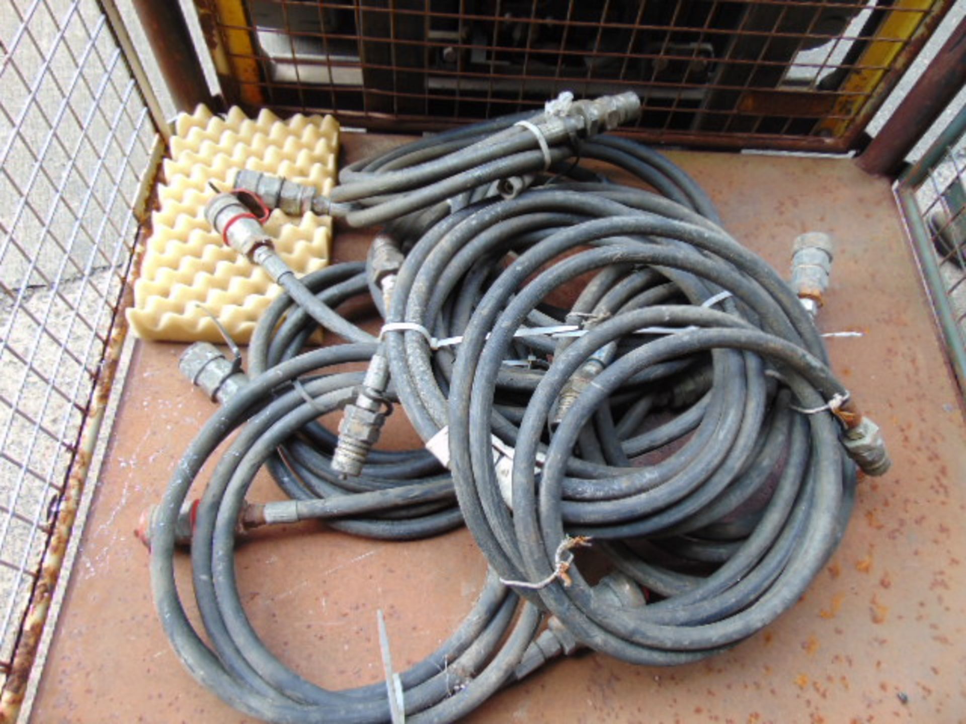 8 x Hydraulic Equipment Connection Hoses with Quick Fit Couplings - Bild 5 aus 9