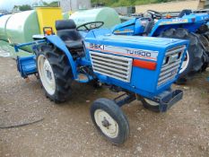 Iseki TU1900 2WD Compact Tractor c/w Rotovator ONLY 425 HOURS!