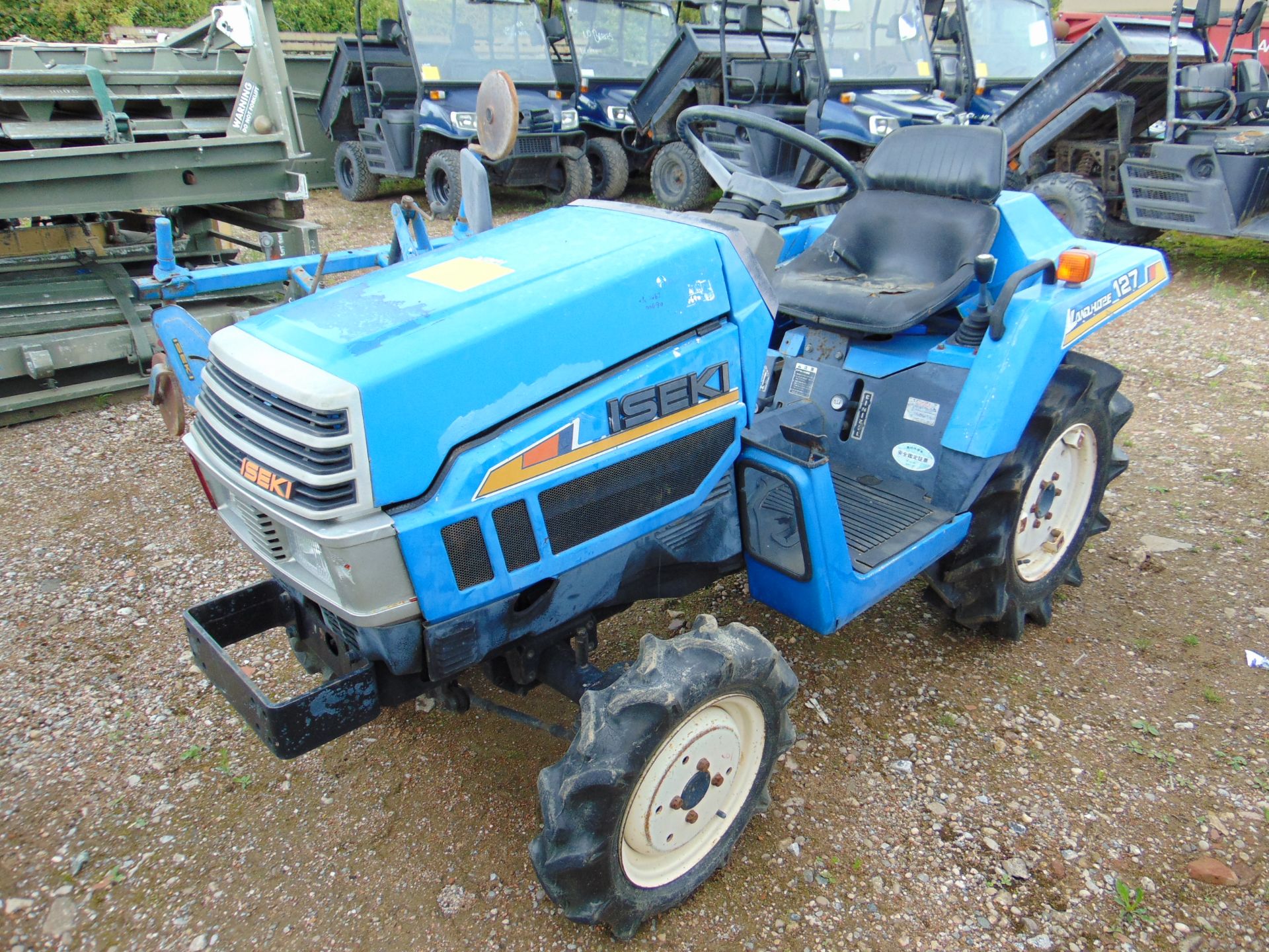 Iseki Landhope 127 4WD Compact Tractor c/w Rotovator ONLY 591 HOURS! - Image 2 of 13