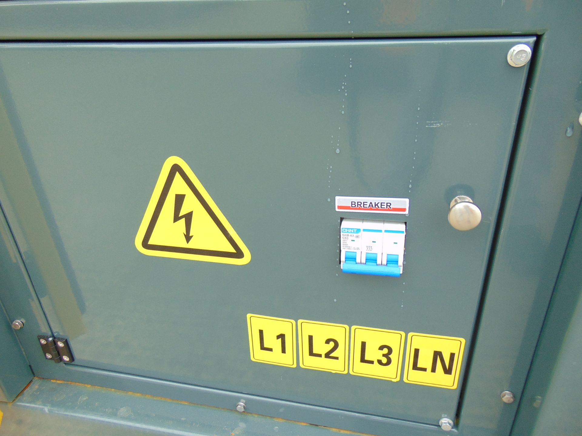 2023 UNISSUED 70 KVA 3 Phase Silent Diesel Generator Set - Image 9 of 15