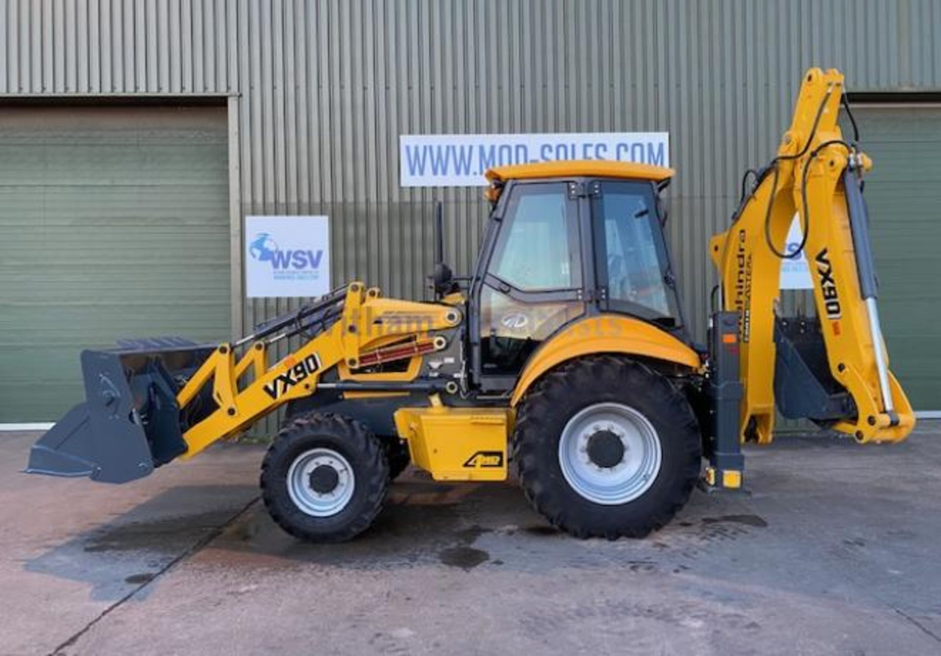 Unused 2022 Mahindra VX90 4x4 Backhoe loader - Image 5 of 20