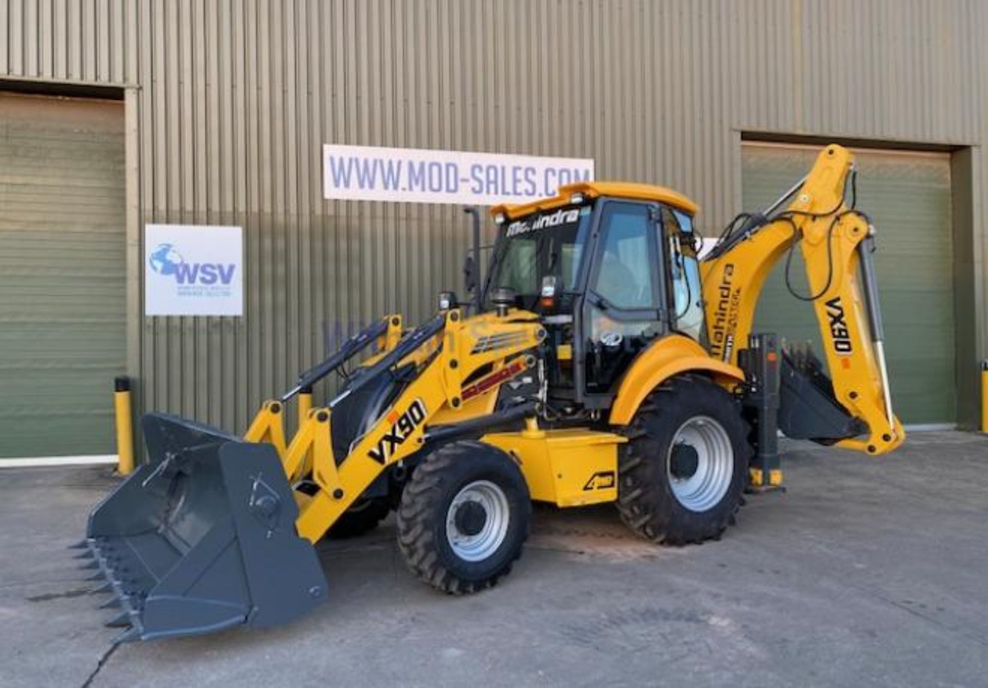 Unused 2022 Mahindra VX90 4x4 Backhoe loader - Image 12 of 20