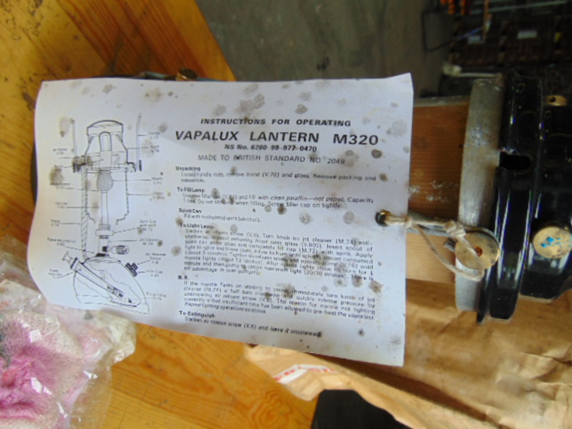 New Unissued VAPALUX Tilley Lamp c/w Instructions - Image 7 of 8