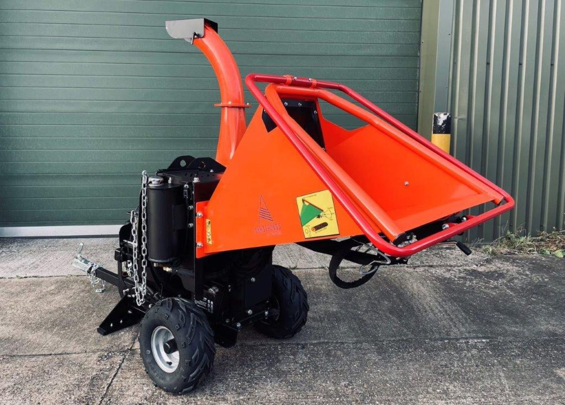 Brand New & Unused Armstrong DR-GS-15SF Electric start, Petrol Powered Hydraulic feed Wood Chipper - Bild 6 aus 23