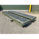 Pair of Heavy duty Aluminium Infill Decks/Ramps