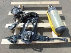 Interspiro Spiroguide II SCBA pack frame harness with Mask and 300 Bar Cylinder