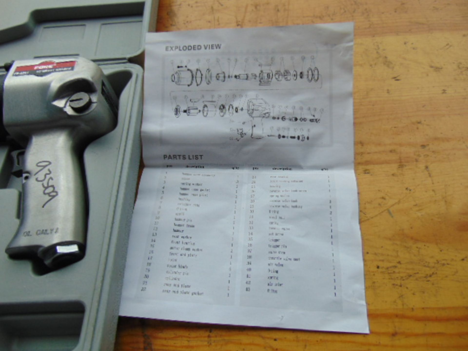 New Unissued Fore 1/2 inch Impact Wrench c/w Sockets etc - Image 5 of 5