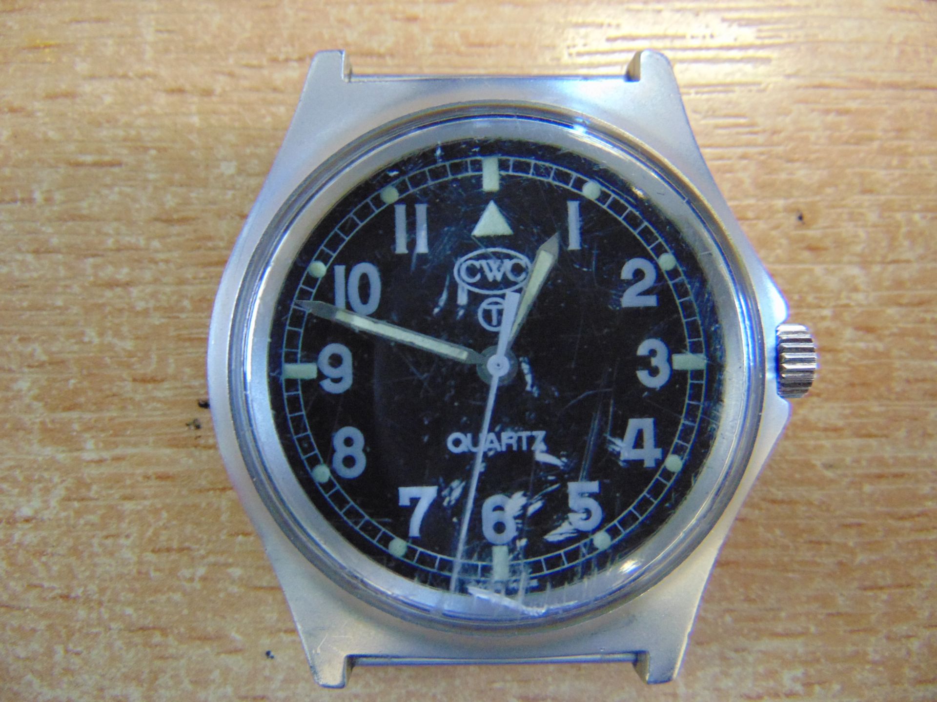 Rare CWC 0552 R.Marines/Navy Issue Service Watch Nato Marks Date 1989, New Battery/Strap - Image 2 of 5
