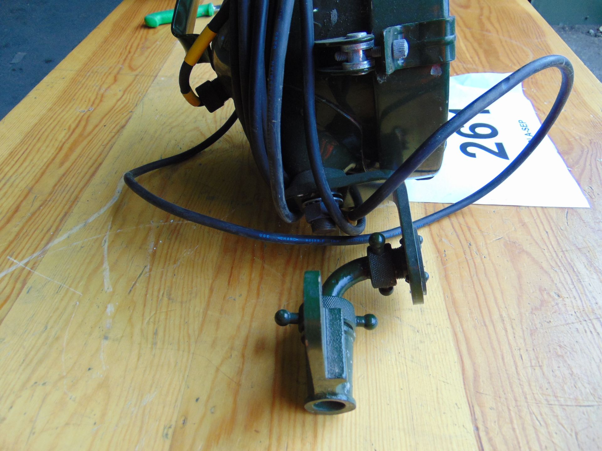 Unissued FV Search Light c/w Bracket, Cable and Plug - Image 6 of 6