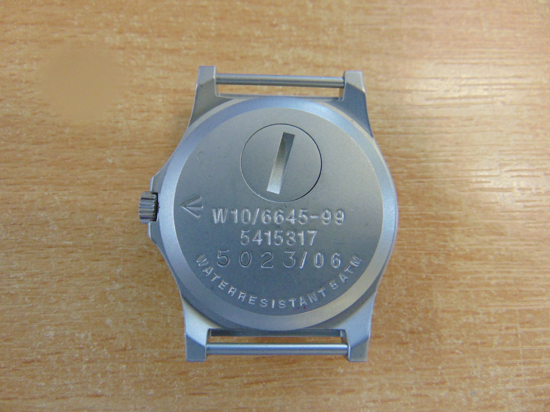 Unissued CWC W10 British Army Service Watch Water Resistant to 5 ATM, Date 2006, New Battery & Strap - Image 3 of 4