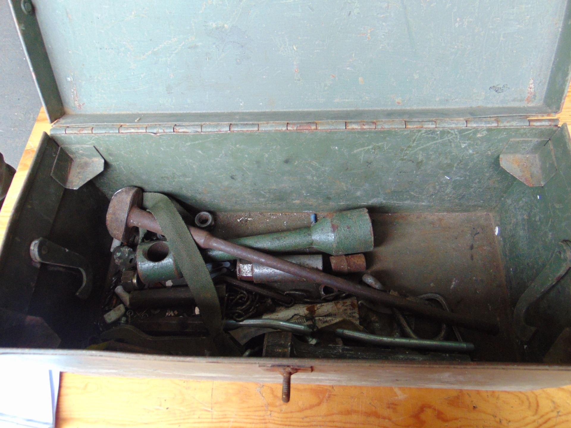 V.M Tool Box with Assorted Tools - Image 2 of 4