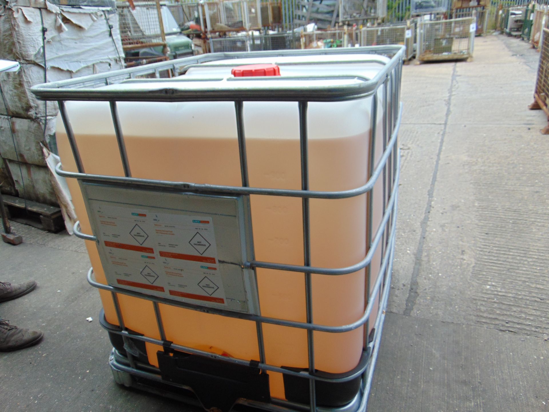 1 x Unissued IBC 1000 Litres De-icing Fluid (50% Potassium Acetate LNT Solutions BBE 2025 non - Image 5 of 6