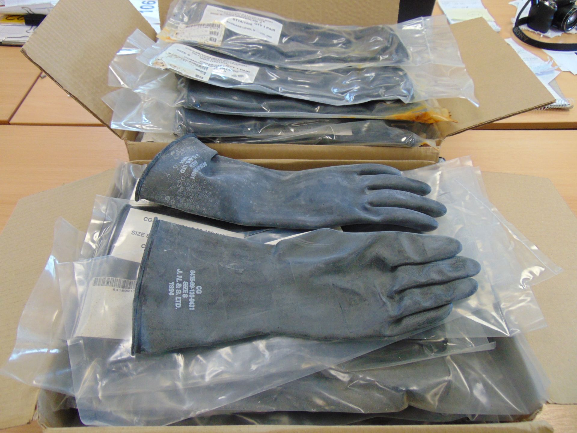 60 x Pairs of Unissued NBC Mk2 Outer Gloves