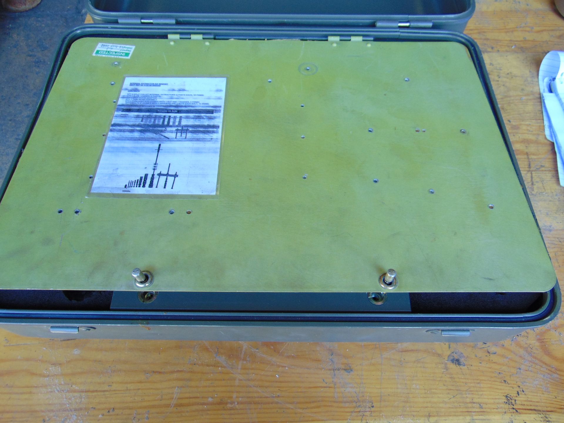 Bearing Extractor Kit in Transit Case with Serviceable Label - Image 7 of 8