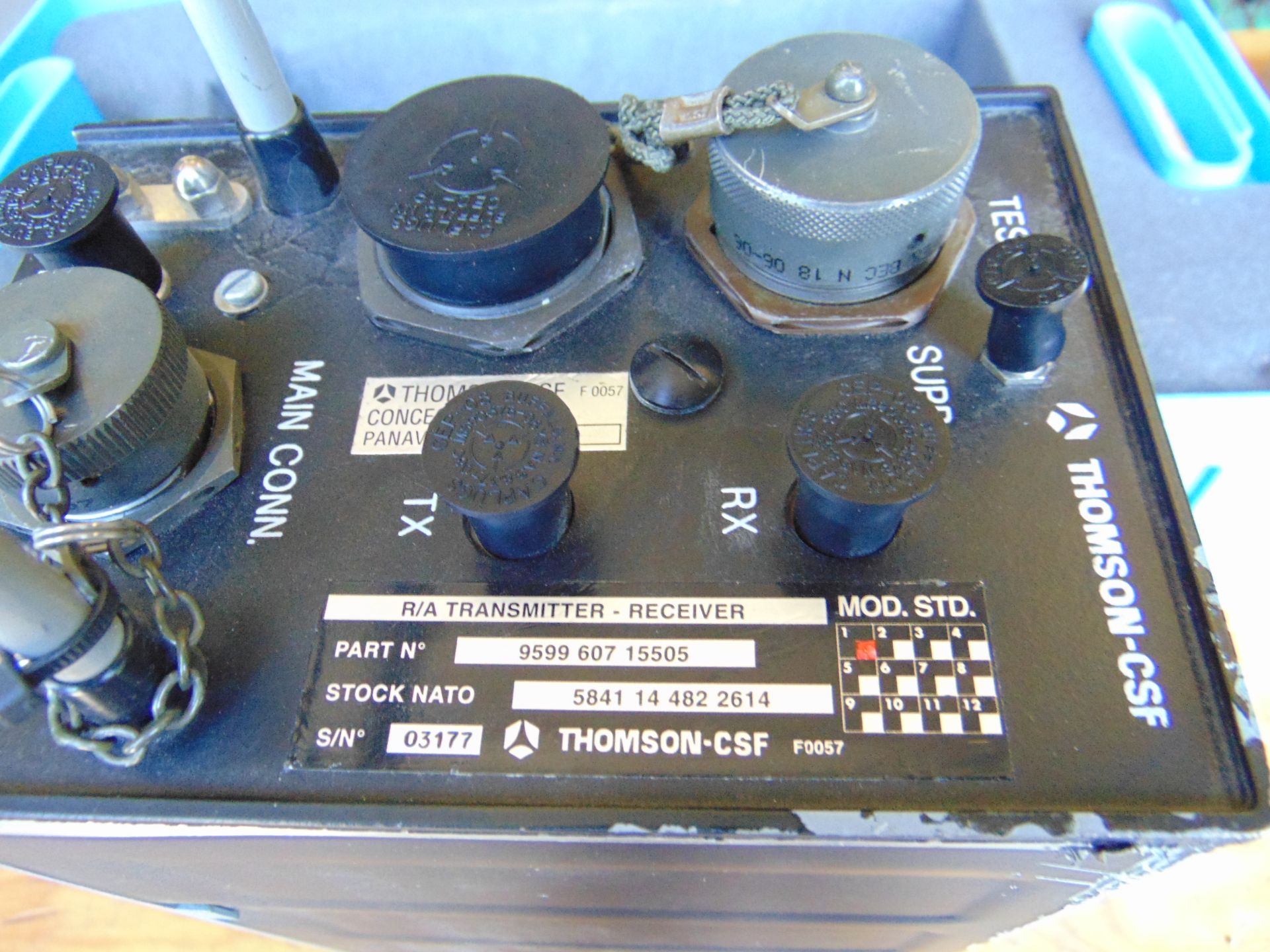 Thompson Radio Altimeter Transmitter Receiver in Transit Case