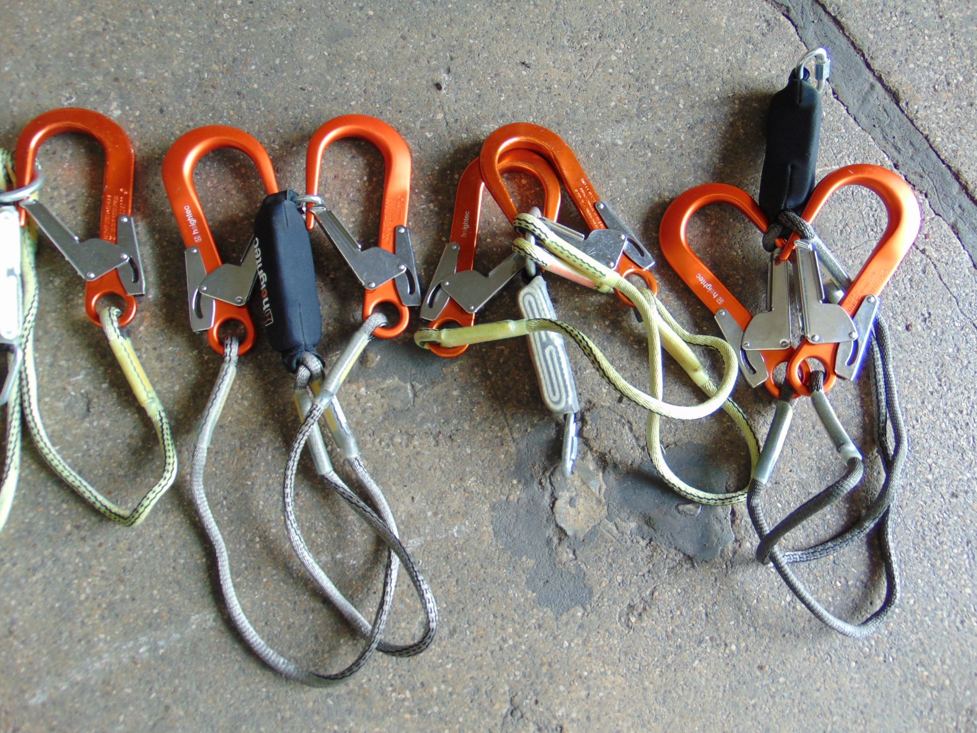 6 x Heightec Twin Lanyards c/w Oval Scaff Hooks - Image 3 of 7