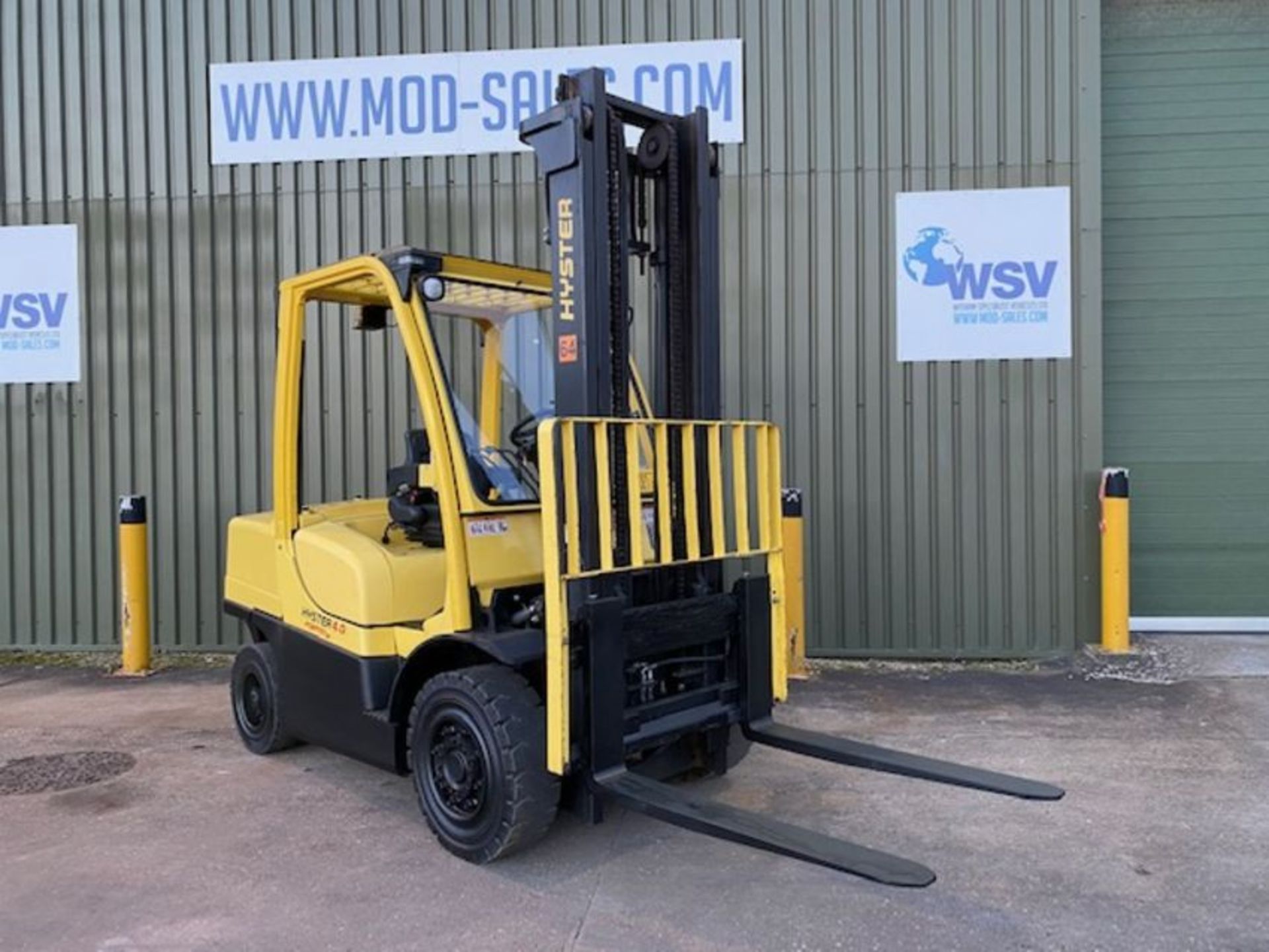 2015 Hyster H4.0 Fortens 4 ton Diesel Forklift ONLY 6,362 HOURS! - Image 5 of 26