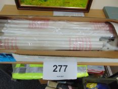 Unused Gazebo 2.4m x 2.4m Scotch guard Treated Polyester Fabric Assembly