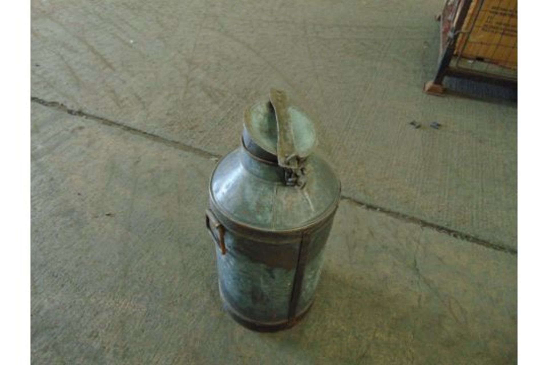 V.Nice Antique Galvanised Milk Churn - Image 6 of 6