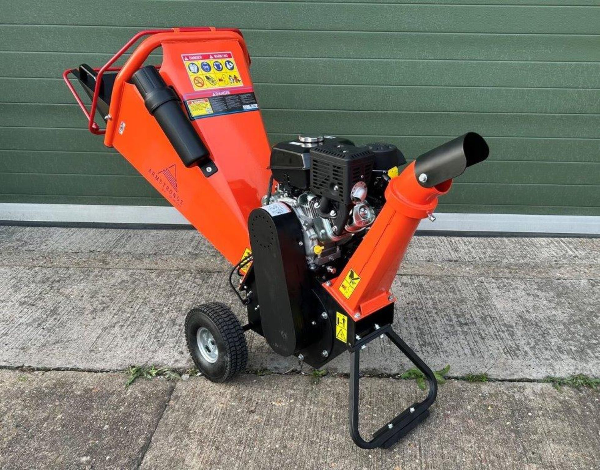 Brand New and unused, Armstrong DR-GS-65H Electric start Petrol Wood Chipper - Bild 2 aus 20