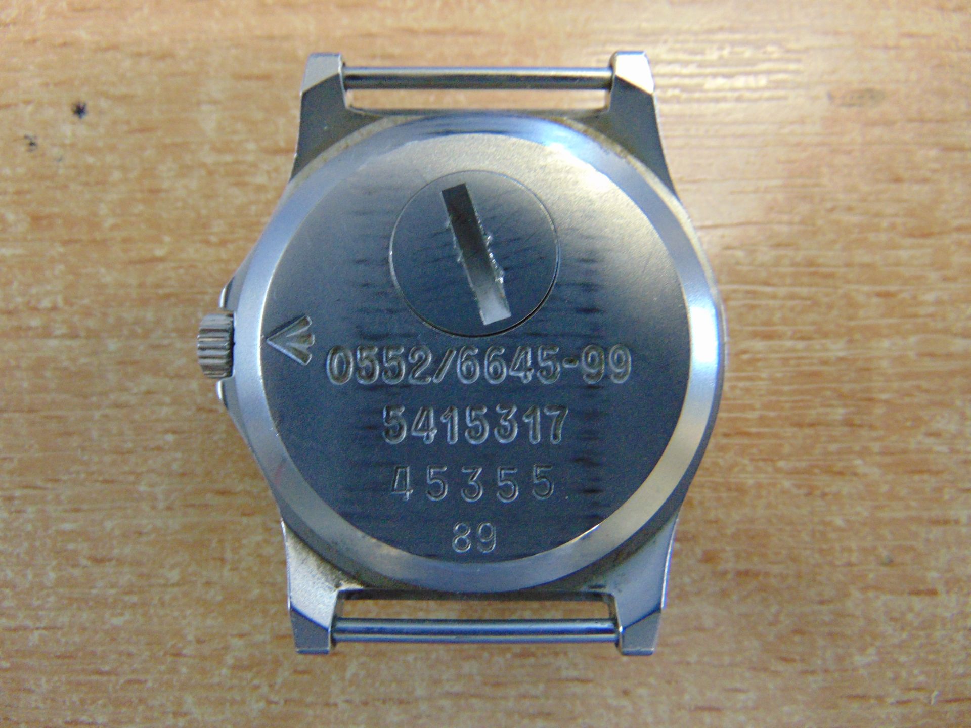 Rare CWC 0552 R.Marines/Navy Issue Service Watch Nato Marks Date 1989, New Battery/Strap - Image 3 of 5