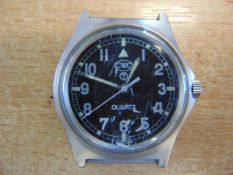 Rare CWC 0552 R.Marines/Navy Issue Service Watch Nato Marks Date 1989, New Battery/Strap
