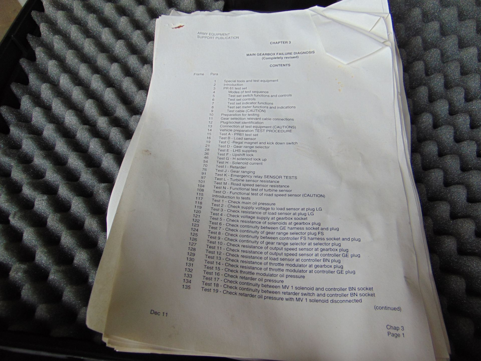 Leyland Daf 8x6 Drops Transmission Computer Fault Diagnosis Test Equipment c/w Transit Case - Image 5 of 5
