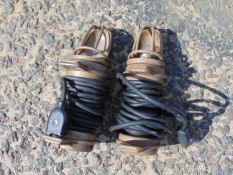 2 x Land Rover Lucas Inspection Lamp Light Series Defender Wolf Military Lightweight etc