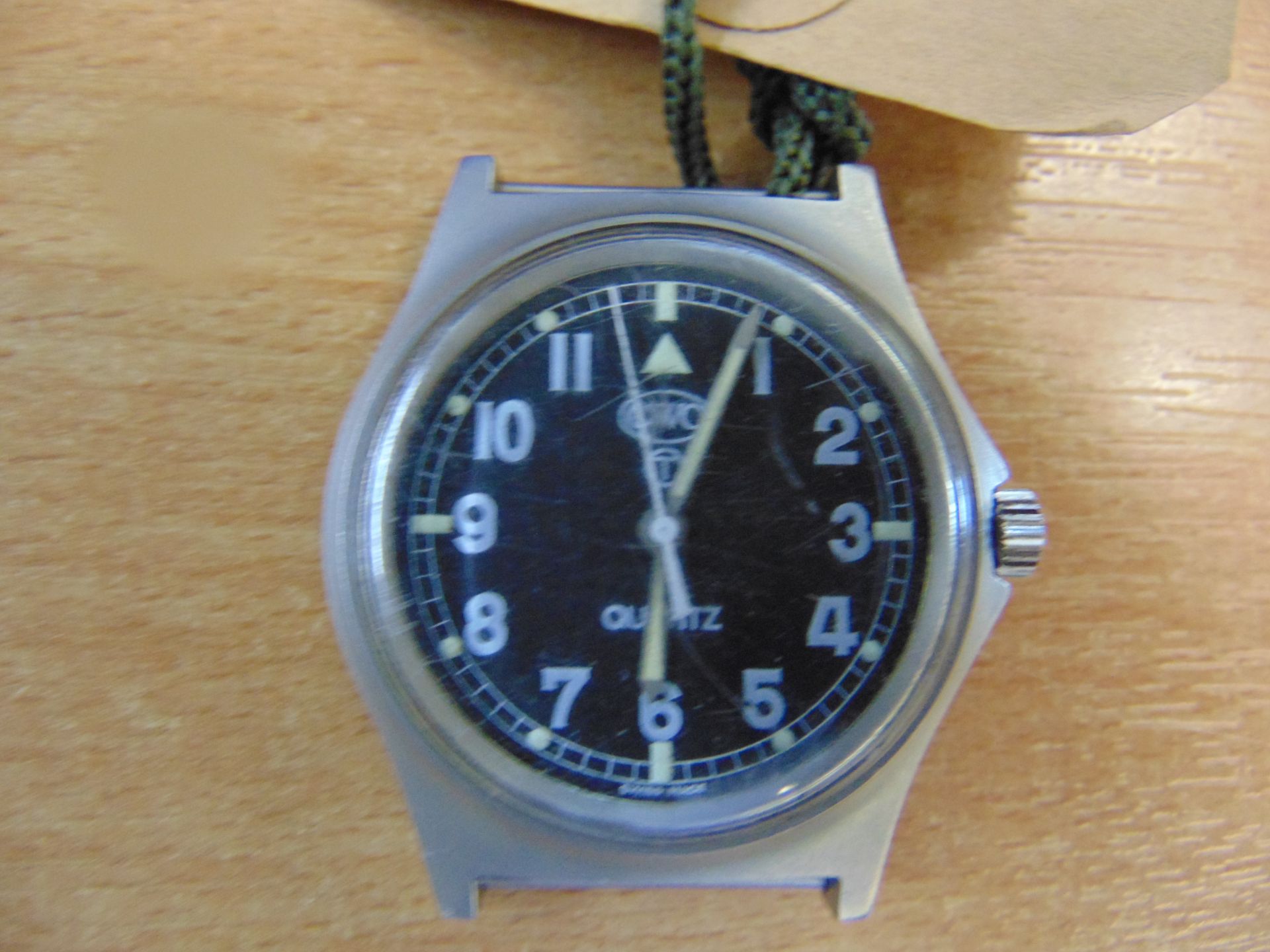 Rare CWC ( Cabot Watch Co Switzerland ) W10 British Army Service Watch, , Date 1991, Gulf War 1 - Image 2 of 4