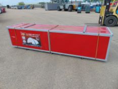 Heavy Duty Storage Shelter 30'W x 40'L x 15' H P/No 304015R