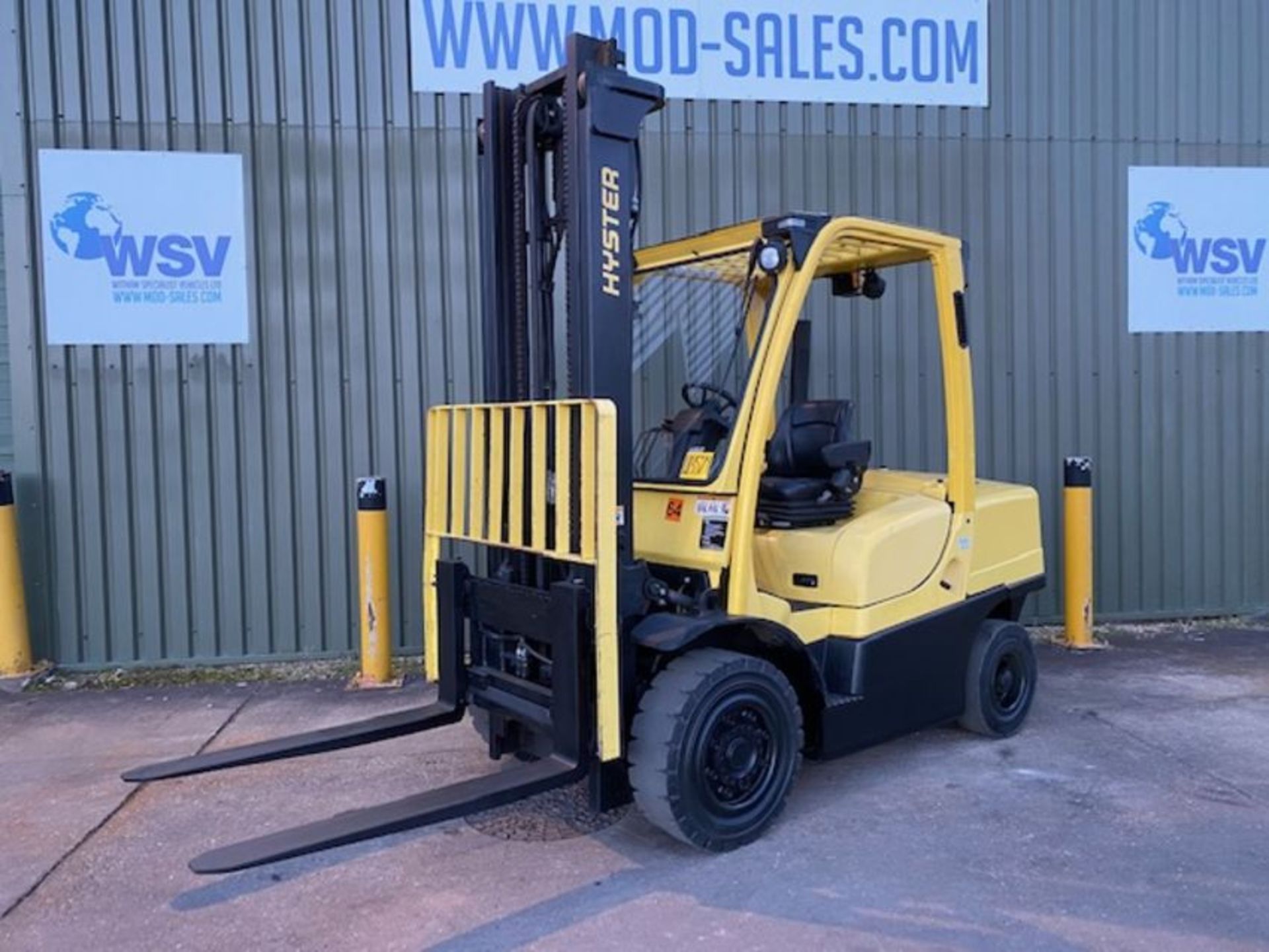 2015 Hyster H4.0 Fortens 4 ton Diesel Forklift ONLY 6,362 HOURS! - Image 8 of 26