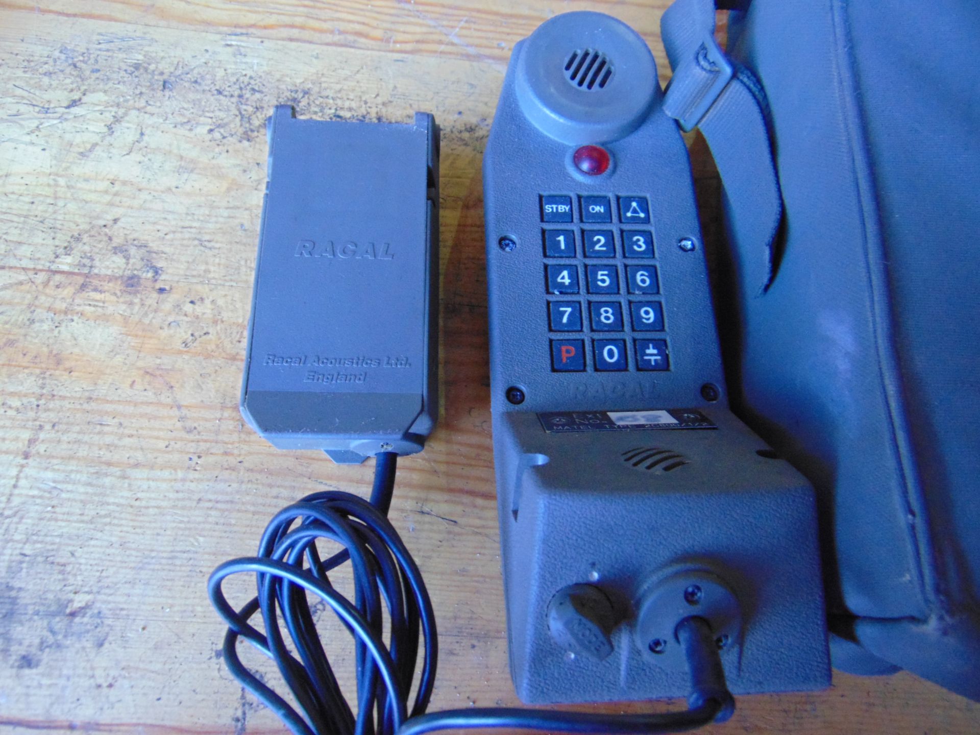 Pair of Racal ZC800/10/2 Field Phones in carry Bags - Image 2 of 7