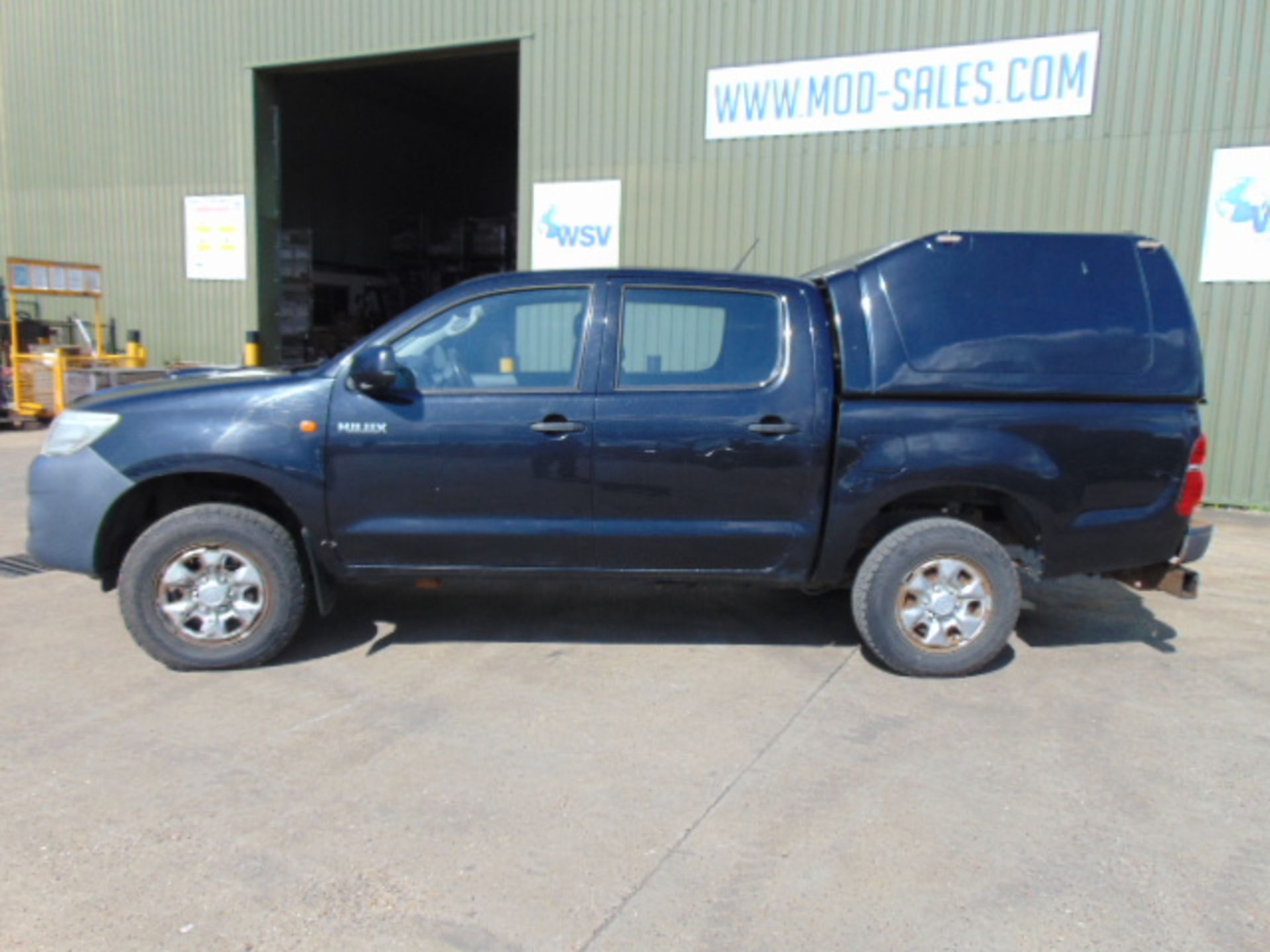 2012 Toyota Hilux HL2 Pick up 4x4 Double Cab with Truckman Hard Top - Image 3 of 41