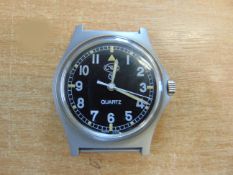 Unissued CWC W10 British Army Service Watch Water Resistant to 5 ATM, Date 2006, New Battery & Strap