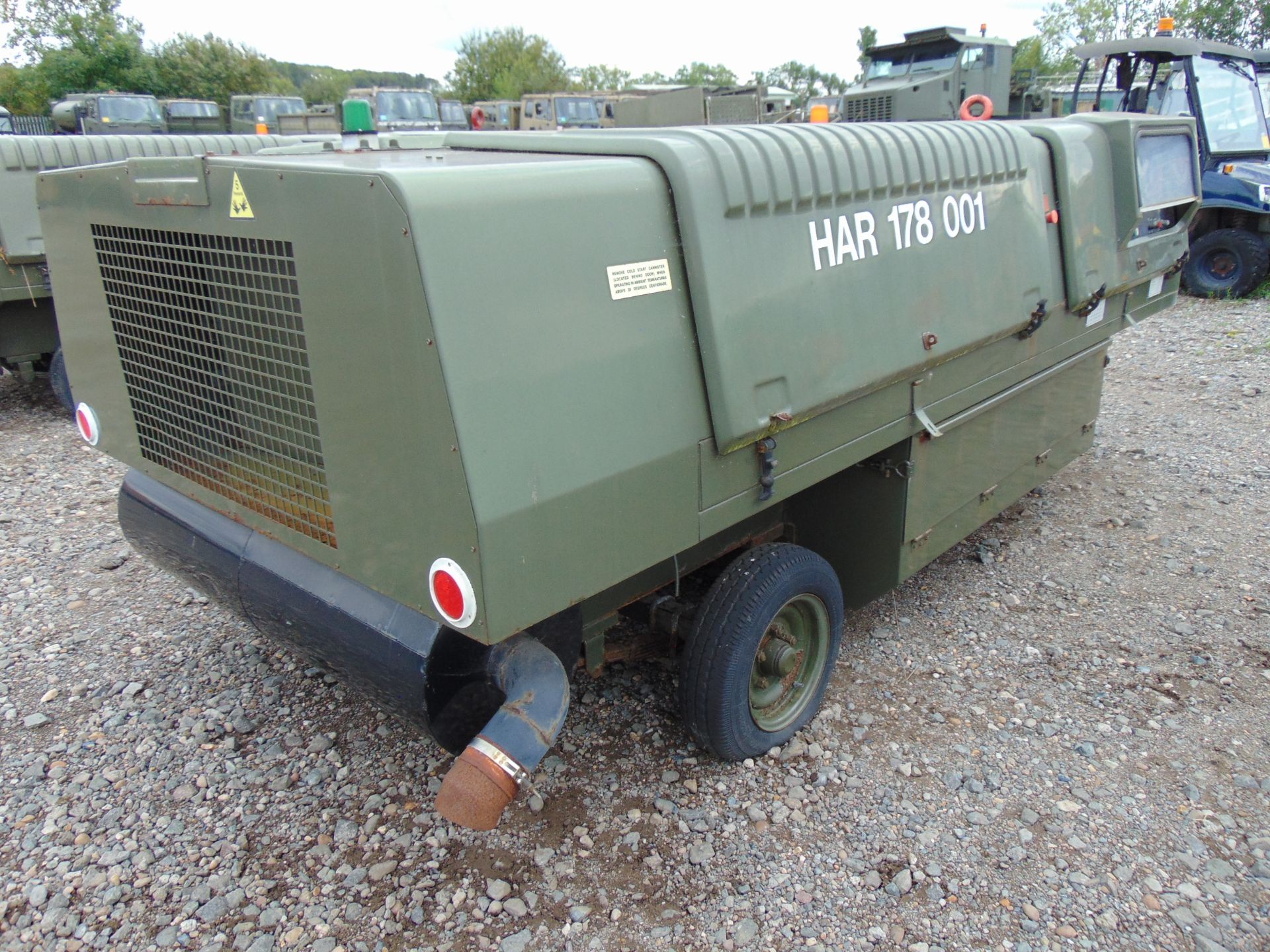 Houchin Twin Axle 60 KVA Aircraft Ground Power Unit c/w Cummins Engine - Image 6 of 13